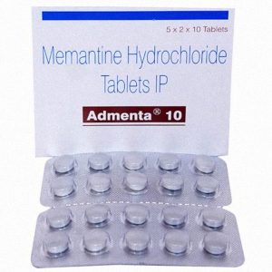 Admenta 10mg (generic memantine) 50 tablets