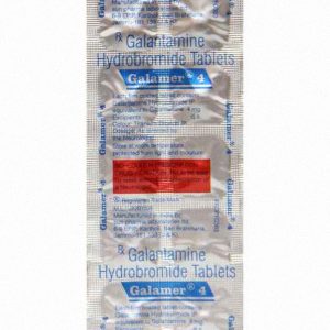 Galamer 4mg (generic galantamine) 50 tablets