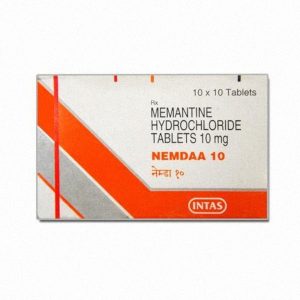 Nemdaa 10mg (generic memantine) 50 tablets