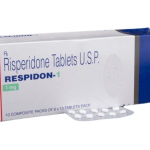 Respidon 1mg (generic risperidone) 60 tablets