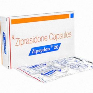 Zipsydon 20mg (generic ziprasidone) 50 capsules